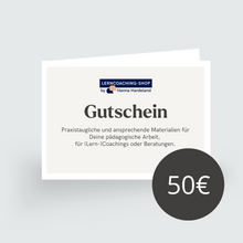 Lade das Bild in den Galerie-Viewer, Gutschein 50 Euro