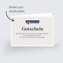 Lade das Bild in den Galerie-Viewer, Gutschein 50 Euro